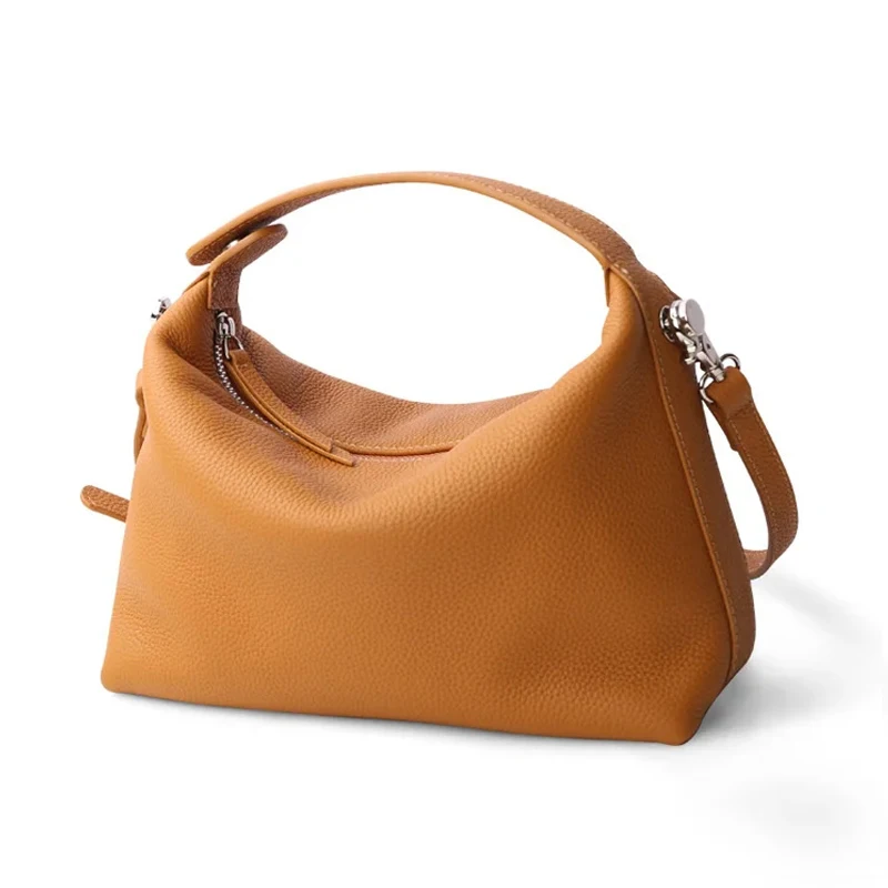 Luxury Bags For Young Women - Женская роскошная сумка-хобо из мягкой кожи,
