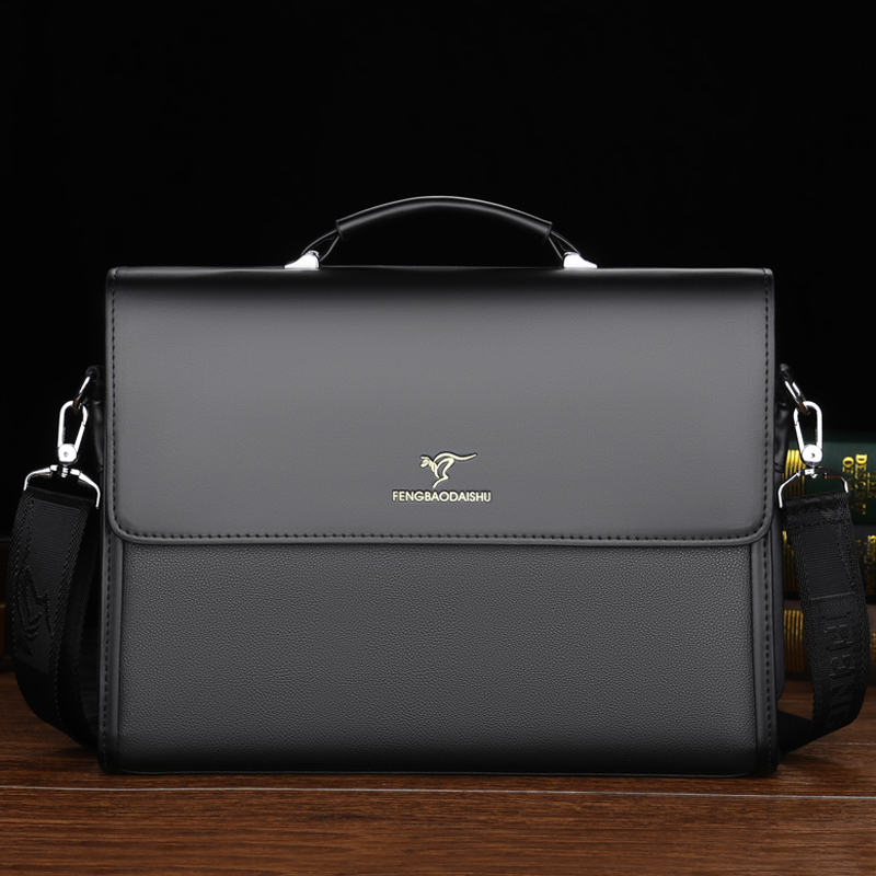 Luxury Bags Coach - Кожаные роскошные портфели для мужчин 35x7x26