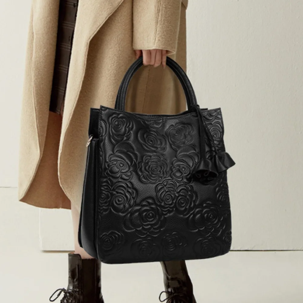 Luxury Bags Vegan Leather - Легкая роскошная элегантная женская сумка в
