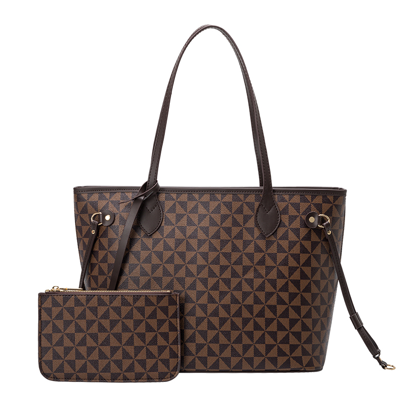 Luxury Bags Vegan Leather - Элегантная женская сумка-тоут через плечо, классическая