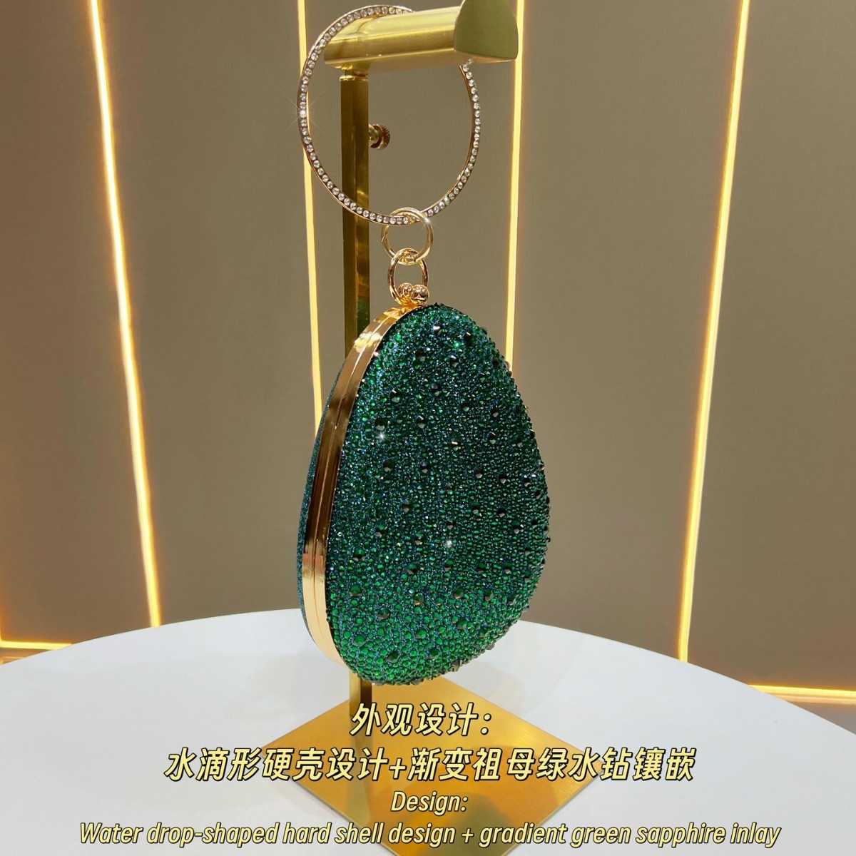 Изумрудно-зеленая вечерняя сум – обзор и цена Luxury Bags Green