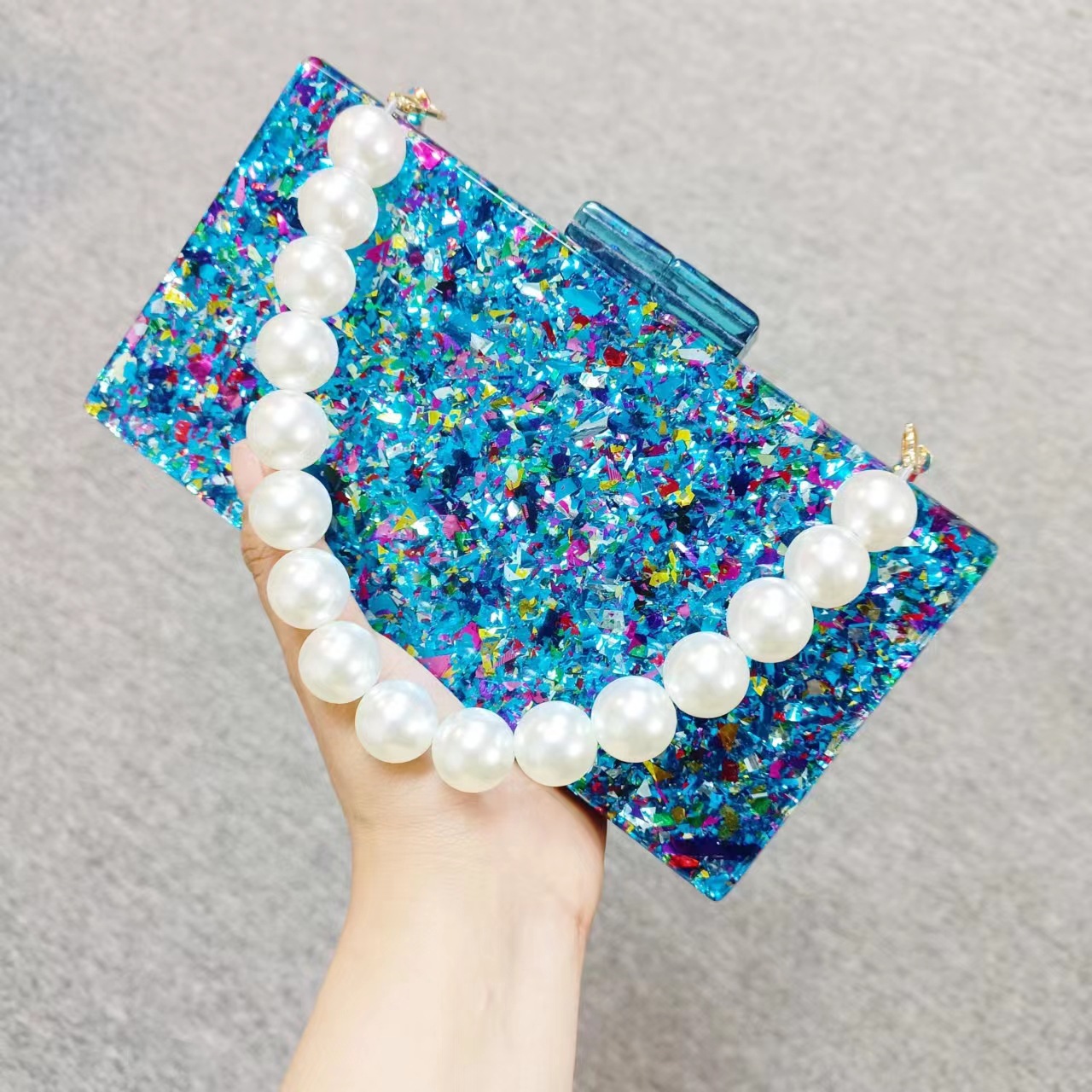 Роскошный акриловый клатч из б – обзор и цена Luxury Bags Green