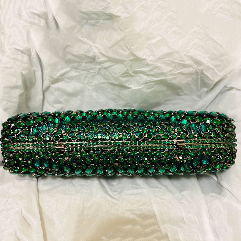 Роскошные зеленые вечерние кла – обзор и цена Luxury Bags Green