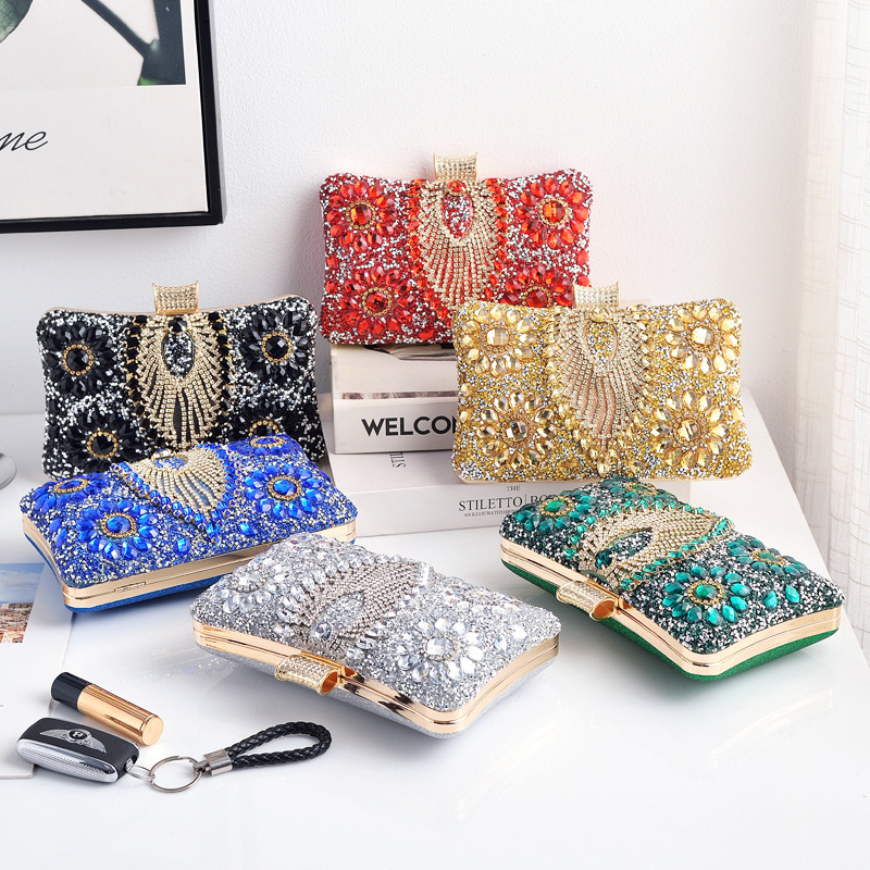 Роскошный зеленый вечерний кла – обзор и цена Luxury Bags Green