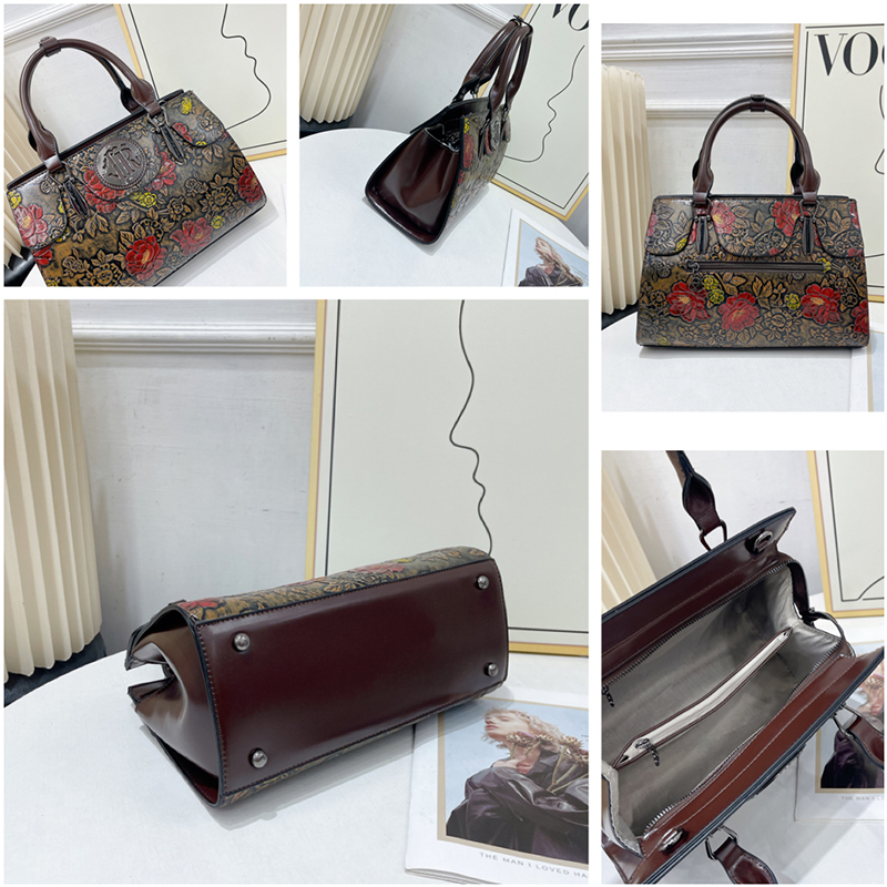 Винтажная сумка-тоут с цветочн – обзор и цена Luxury Bags Vegan Leather